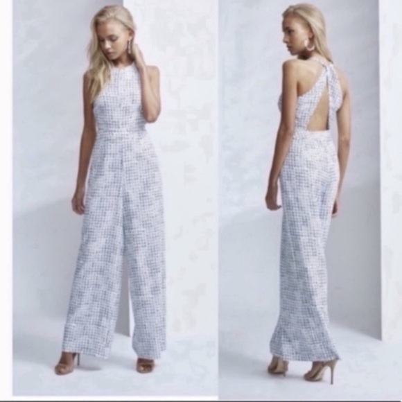 Finders Keepers Wedding Guest Easter Spring Jumpsuit Medium - Picture 1 of 4